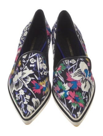 Nicholas Kirkwood Floral Print Sneakers