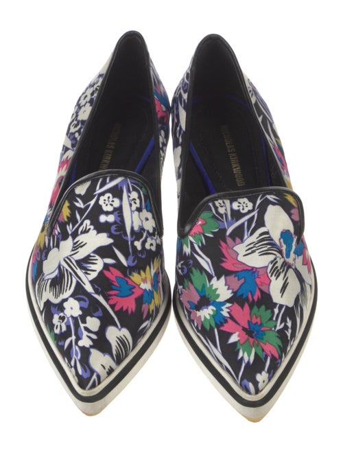Nicholas Kirkwood Floral Print Sneakers