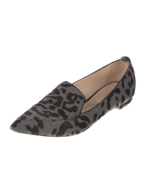Nicholas Kirkwood Ponyhair Animal Print Loafers