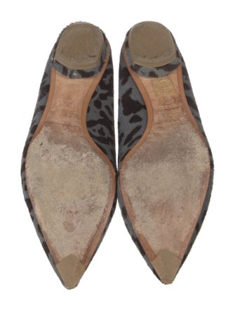 Nicholas Kirkwood Ponyhair Animal Print Loafers