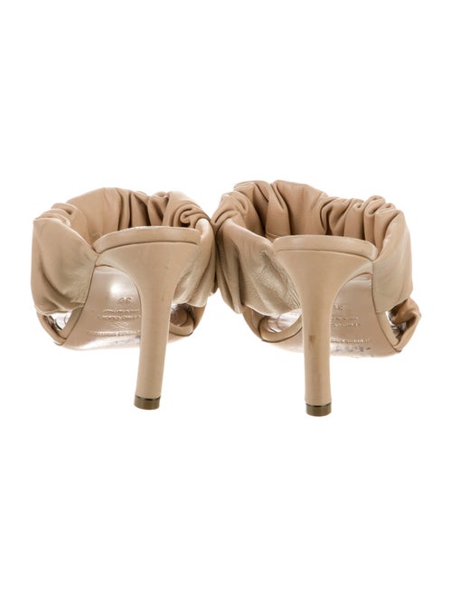 Nicholas Kirkwood Leather Floral Print Slides