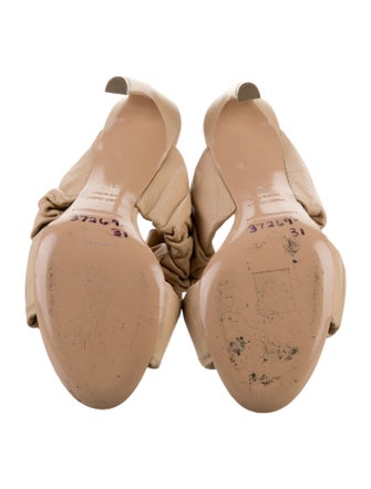 Nicholas Kirkwood Leather Floral Print Slides