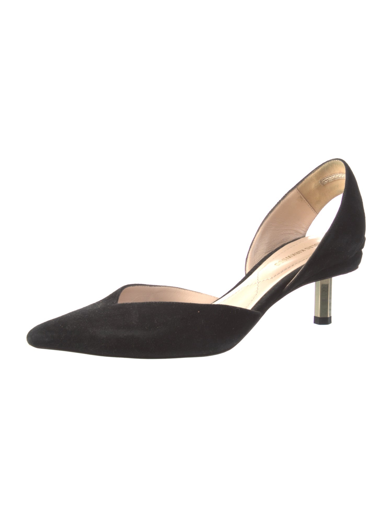 Nicholas Kirkwood Suede D'Orsay Pumps