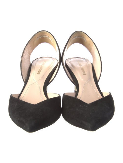 Nicholas Kirkwood Suede D'Orsay Pumps