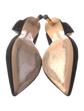 Nicholas Kirkwood Suede D'Orsay Pumps