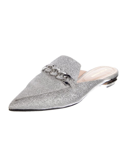 Nicholas Kirkwood Glitter Mules
