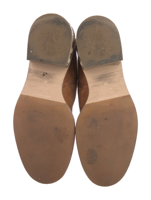 Nicholas Kirkwood Faux Pearl Accents Suede Boots