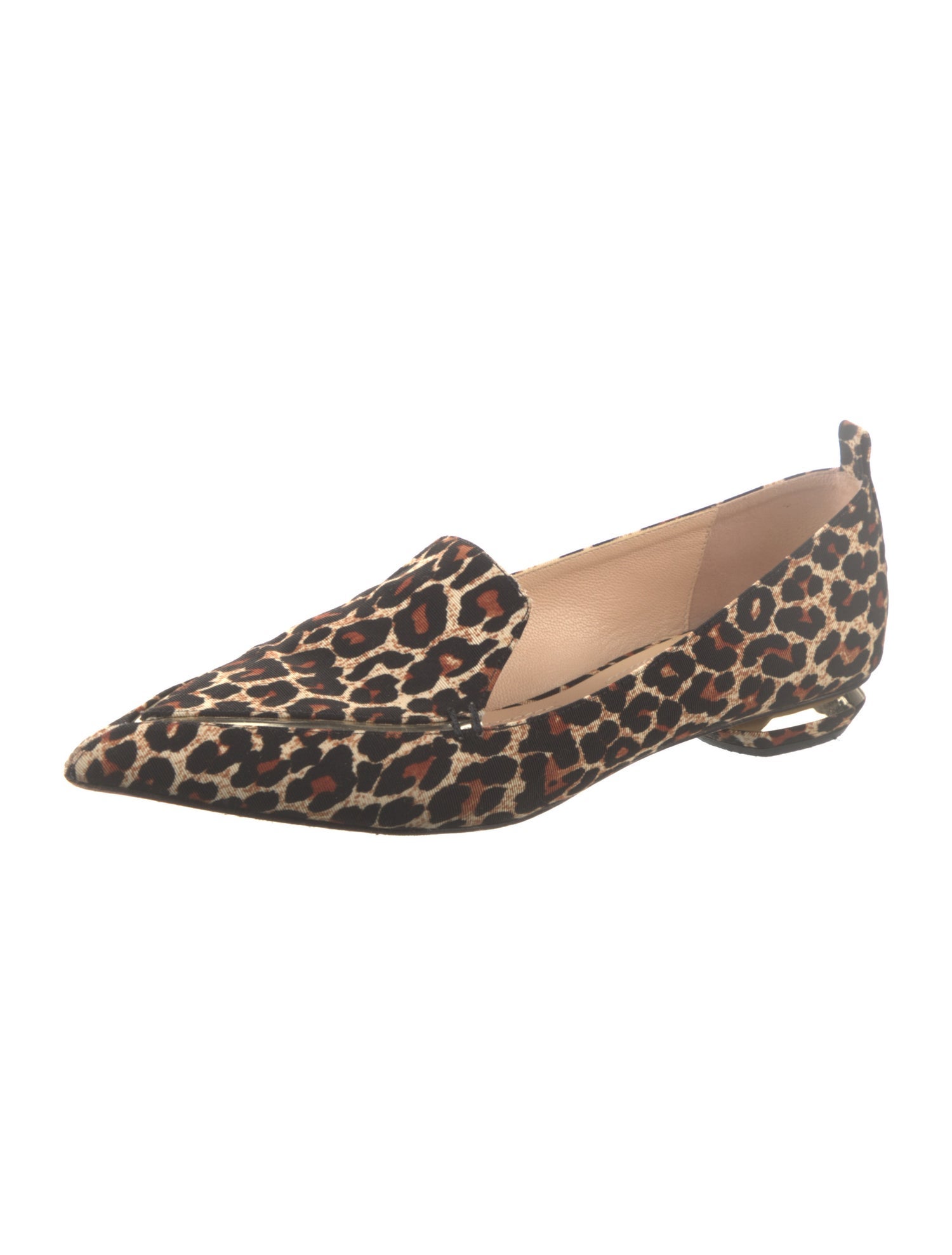 Nicholas Kirkwood Animal Print Loafers
