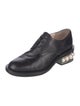 Nicholas Kirkwood Faux Pearl Accents Leather Oxfords