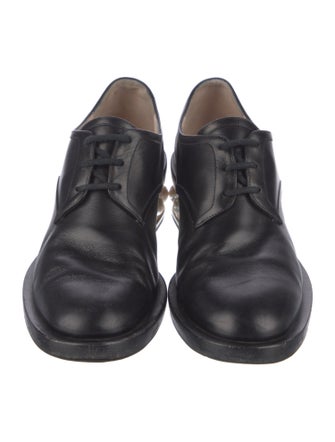 Nicholas Kirkwood Faux Pearl Accents Leather Oxfords