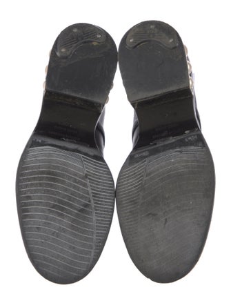 Nicholas Kirkwood Faux Pearl Accents Leather Oxfords