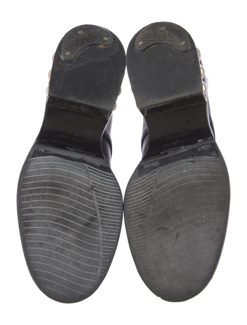 Nicholas Kirkwood Faux Pearl Accents Leather Oxfords