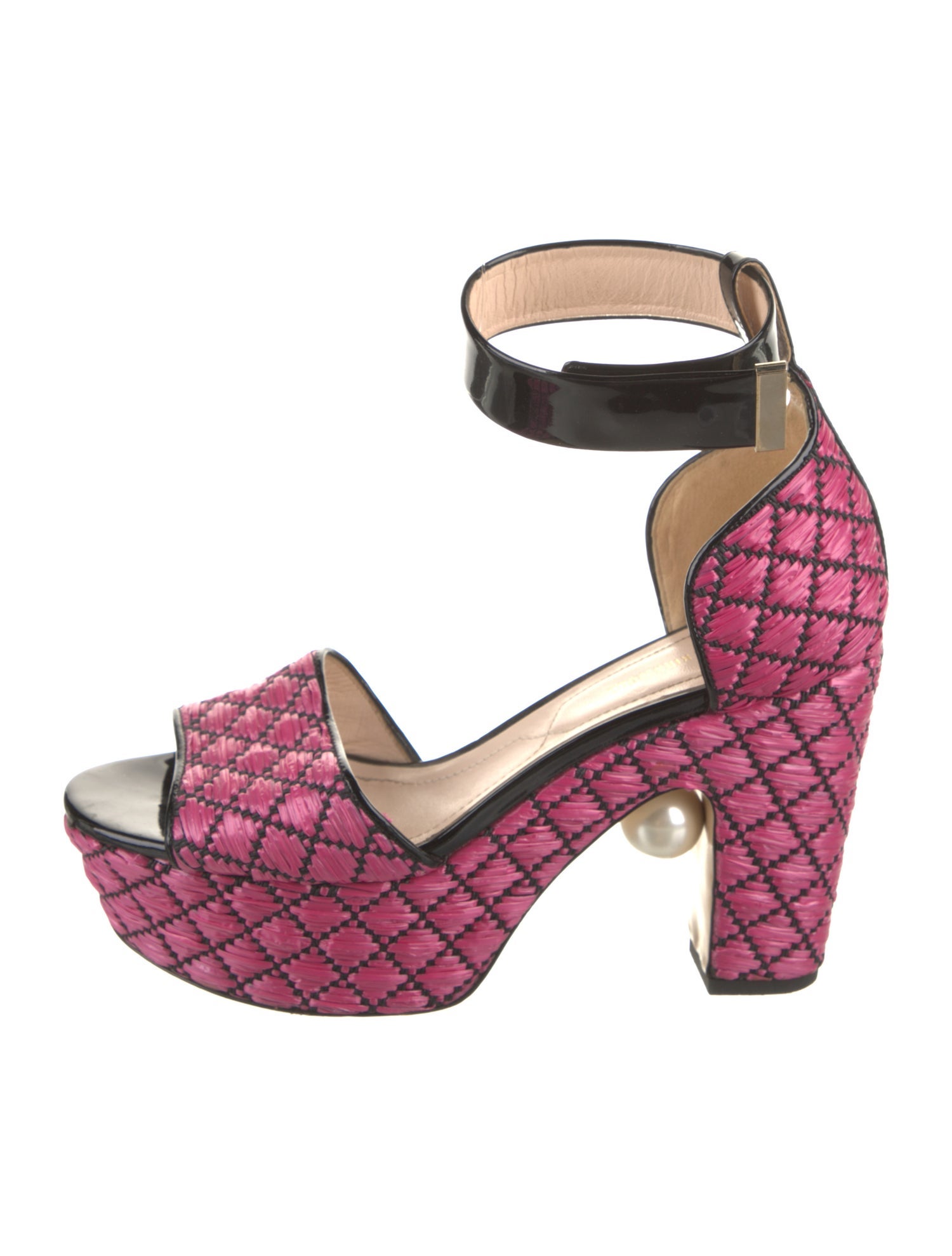 Nicholas Kirkwood Leather D'Orsay Pumps