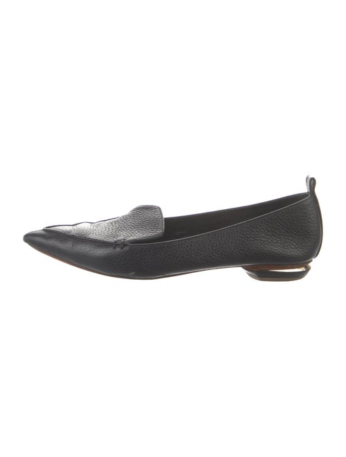 Nicholas Kirkwood Leather Flats