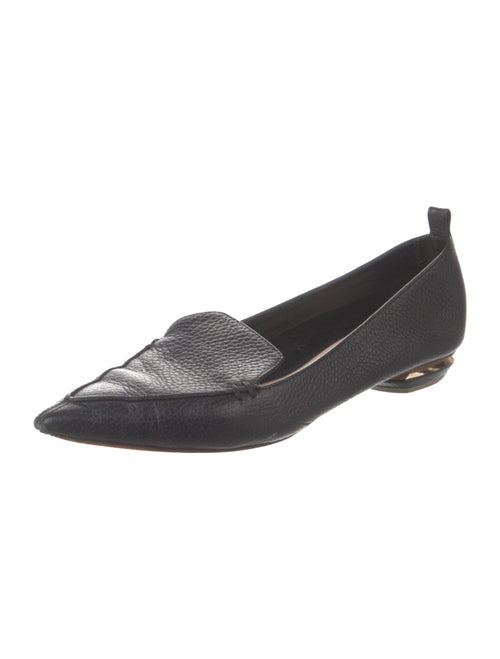 Nicholas Kirkwood Leather Flats