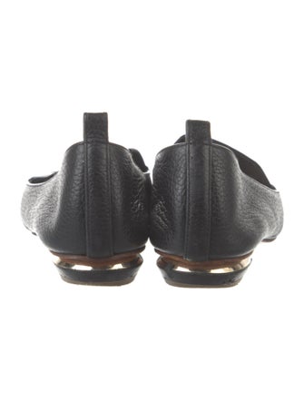 Nicholas Kirkwood Leather Flats