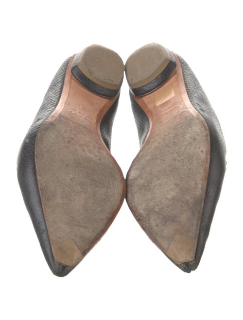 Nicholas Kirkwood Leather Flats