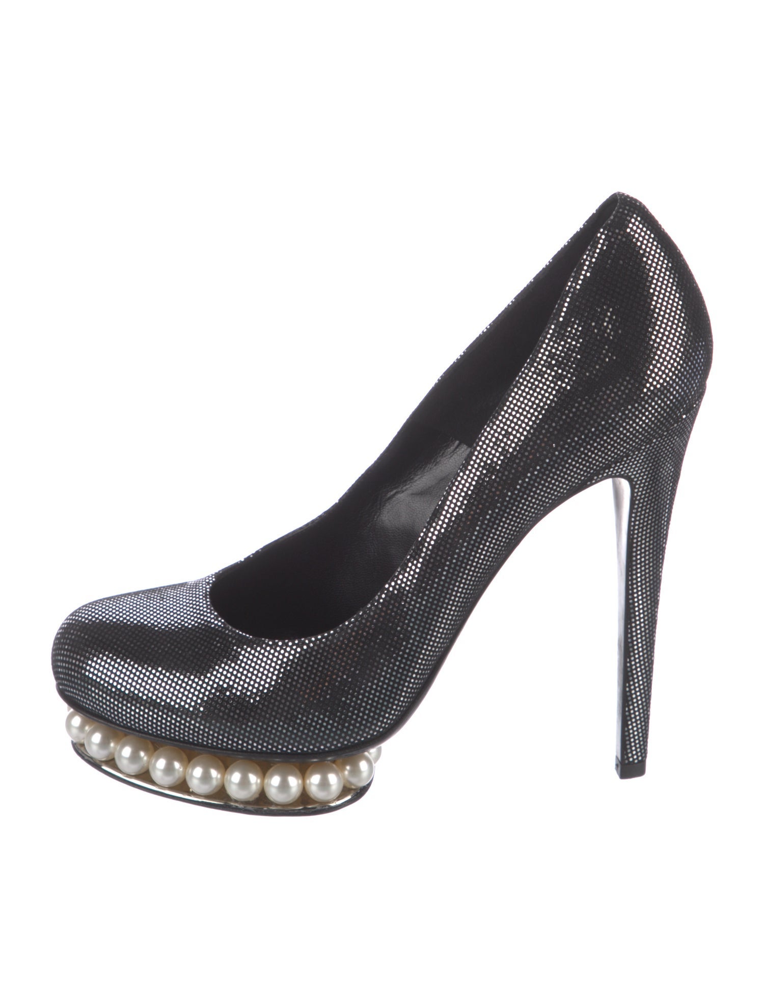 Nicholas Kirkwood Vintage Beaded Accents Pumps