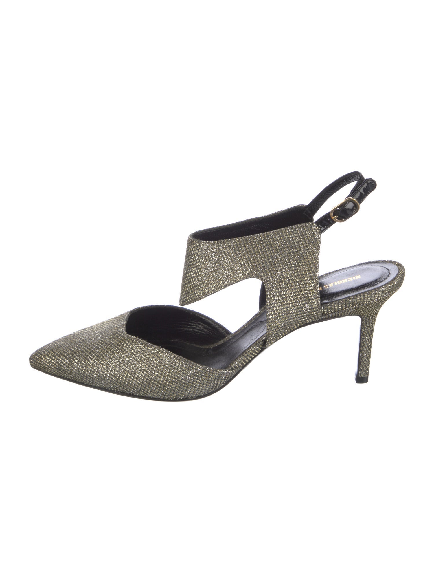 Nicholas Kirkwood Animal Print Slingback Pumps