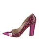 Nicholas Kirkwood Snakeskin Printed Pumps