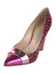 Nicholas Kirkwood Snakeskin Printed Pumps
