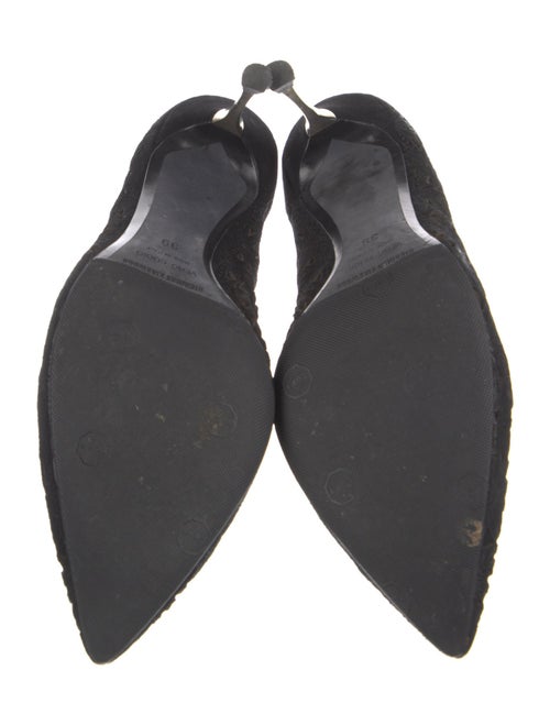 Nicholas Kirkwood Suede Lasercut Accents Pumps