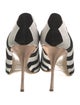 Nicholas Kirkwood Suede Striped Pumps