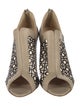 Nicholas Kirkwood Leather Printed Pumps