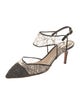 Nicholas Kirkwood Lace Lace Pattern Slingback Pumps