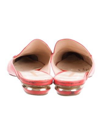 Nicholas Kirkwood Leather Mules