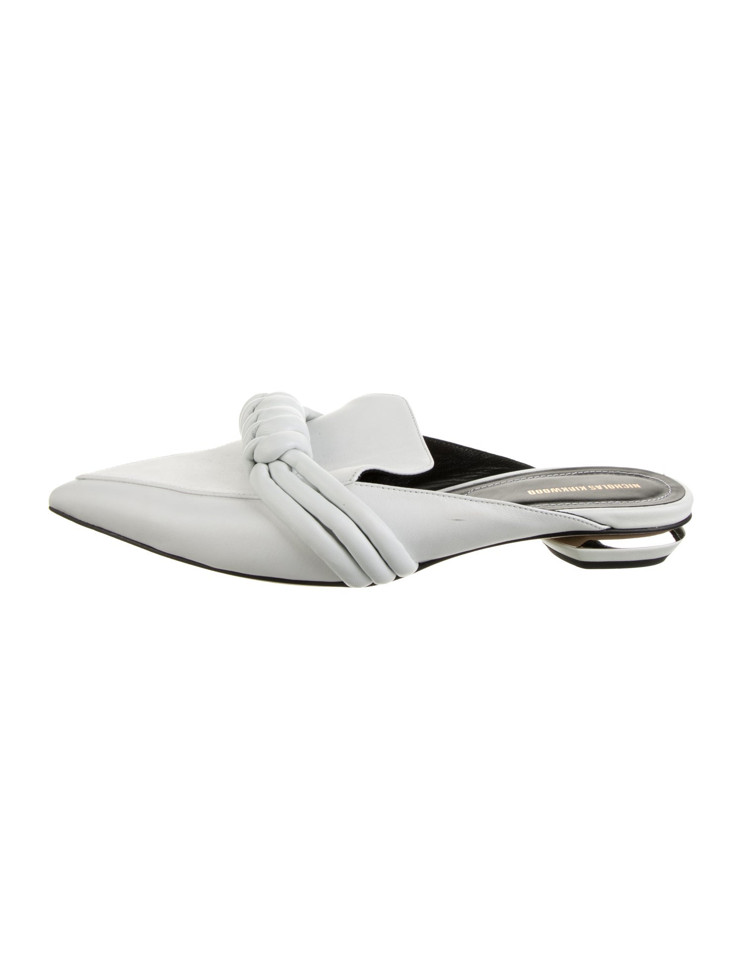 Nicholas Kirkwood Leather Mules
