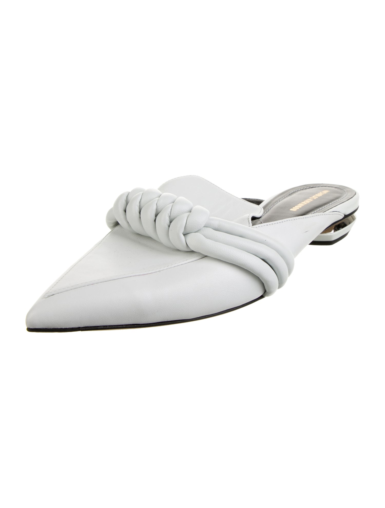 Nicholas Kirkwood Leather Mules