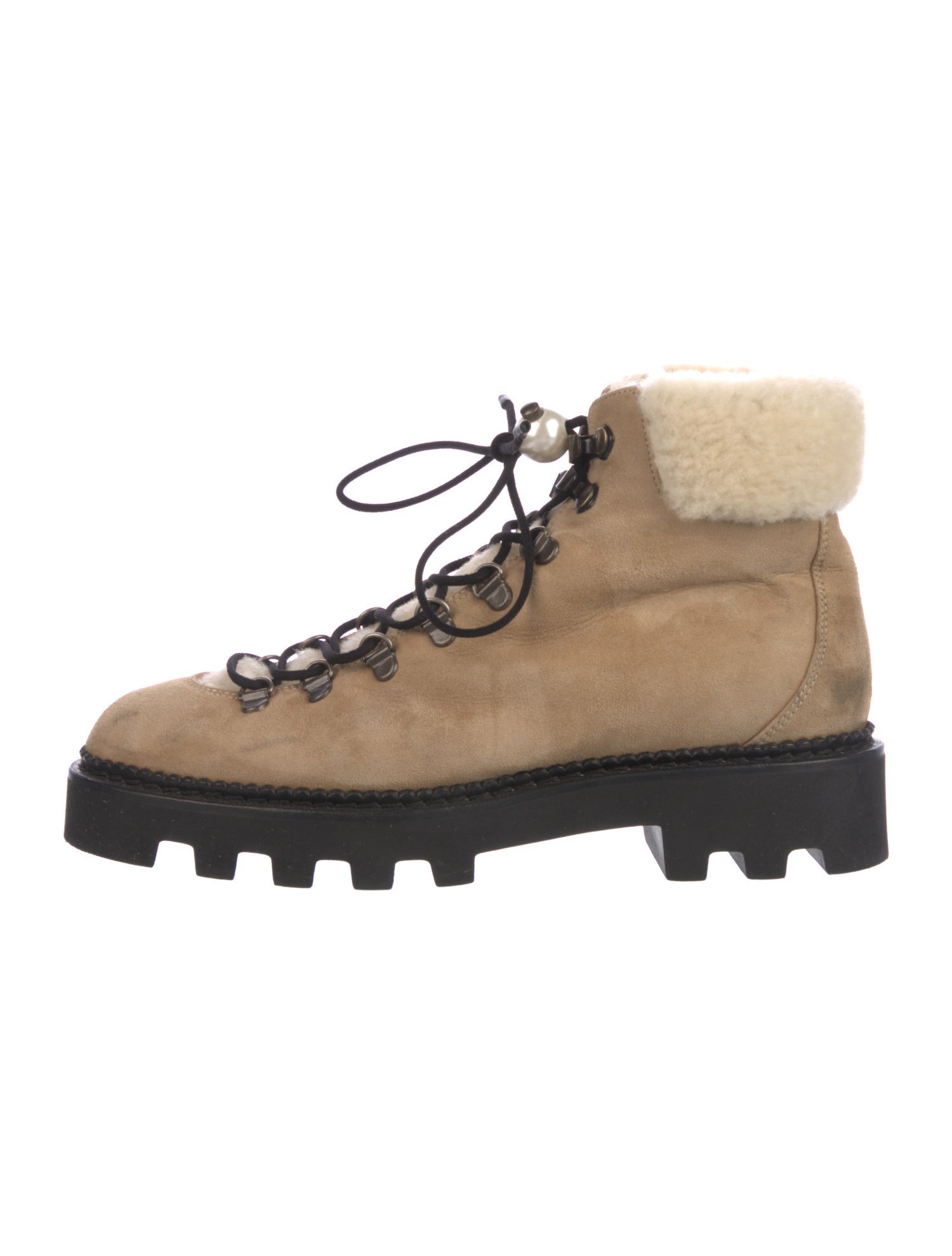 Nicholas Kirkwood Suede Hiking Boots