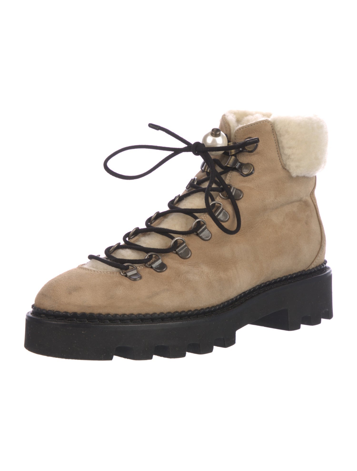 Nicholas Kirkwood Suede Hiking Boots