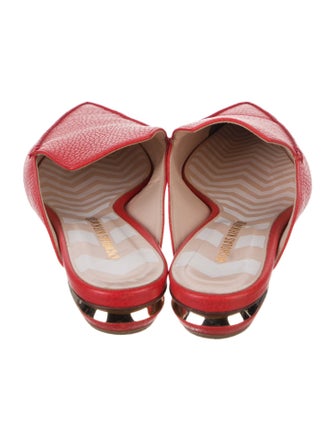 Nicholas Kirkwood Leather Mules