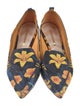 Nicholas Kirkwood Leather Floral Print Loafers
