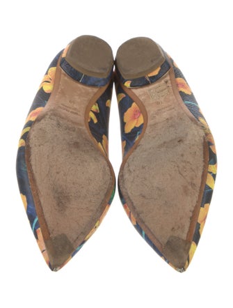 Nicholas Kirkwood Leather Floral Print Loafers