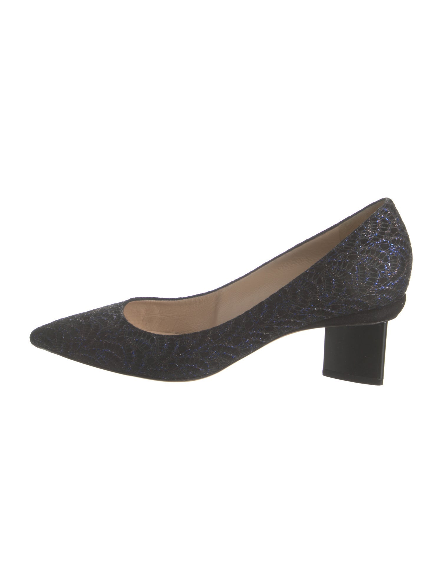 Nicholas Kirkwood Suede Printed Pumps