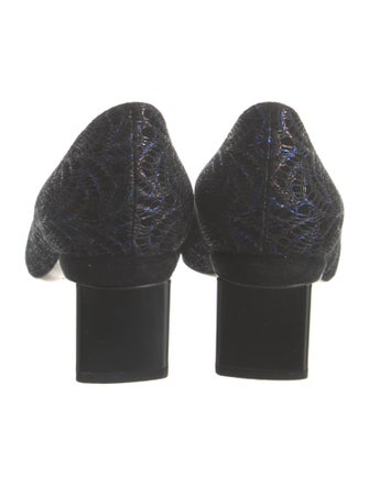 Nicholas Kirkwood Suede Printed Pumps