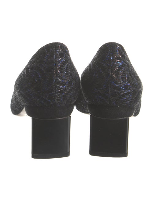 Nicholas Kirkwood Suede Printed Pumps