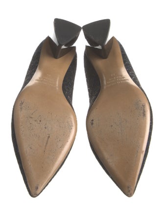 Nicholas Kirkwood Suede Printed Pumps