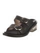 Nicholas Kirkwood Leather Beaded Accents Slides