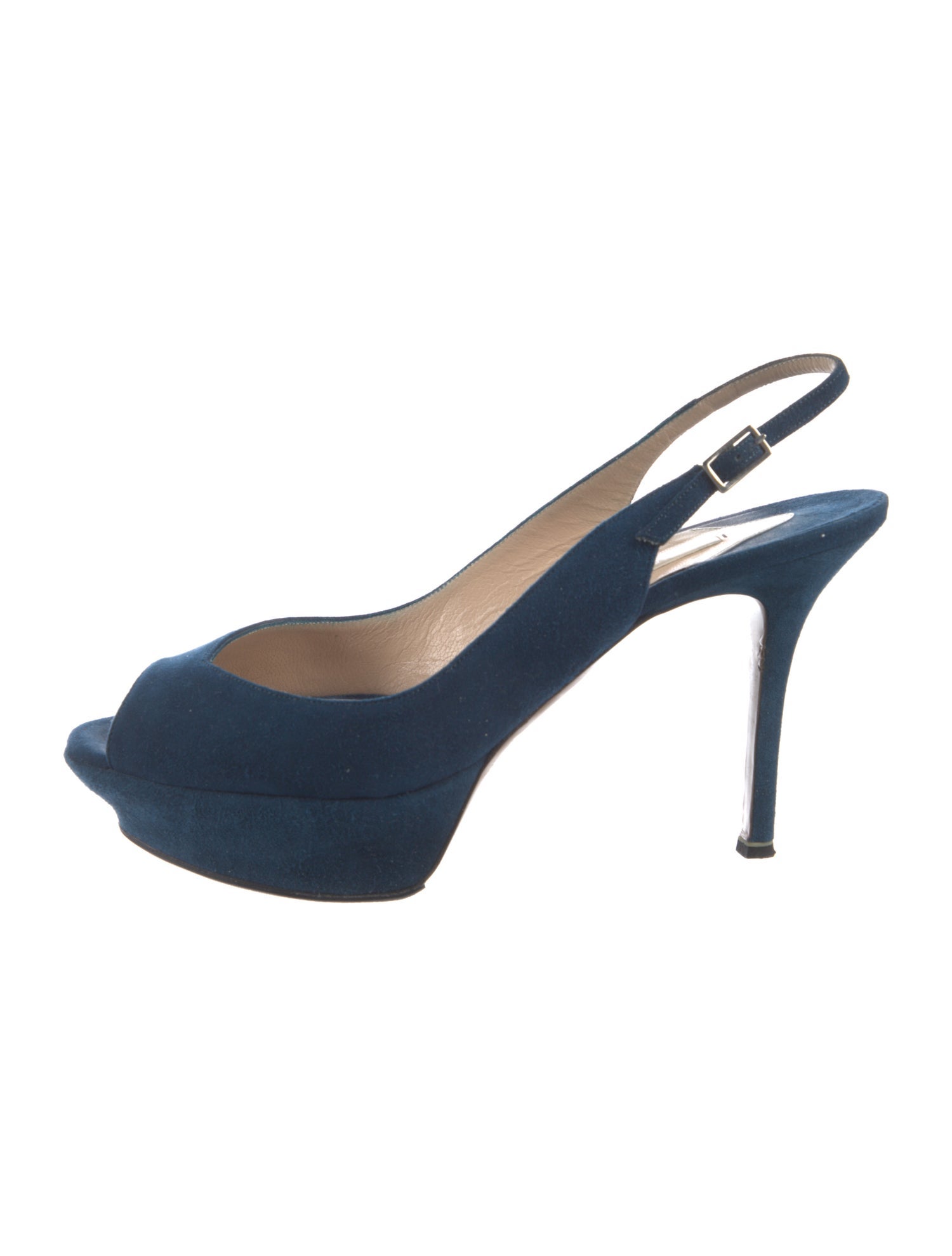 Nicholas Kirkwood Suede Slingback Pumps