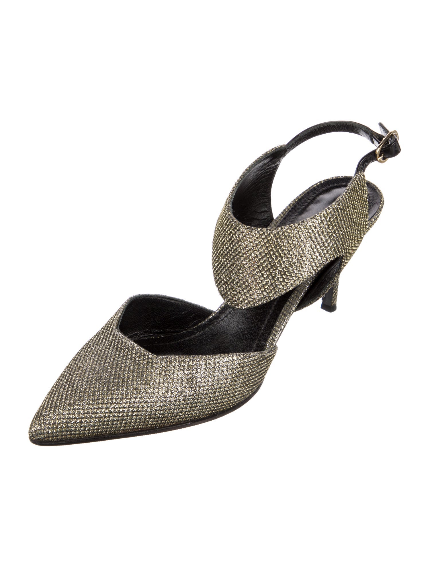 Nicholas Kirkwood Animal Print Slingback Pumps