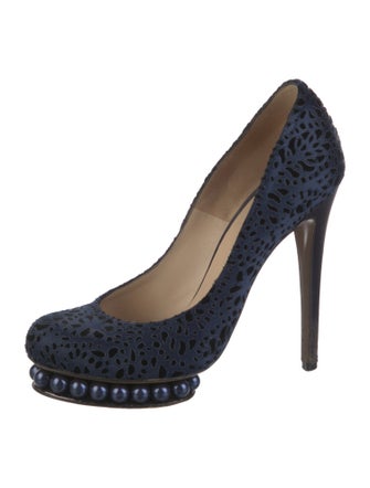 Nicholas Kirkwood Satin Pumps