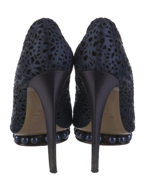 Nicholas Kirkwood Satin Pumps