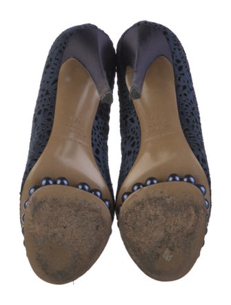 Nicholas Kirkwood Satin Pumps