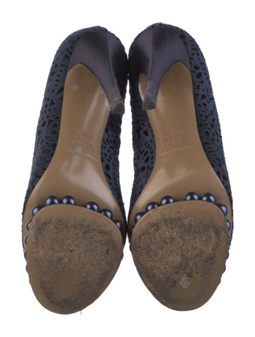 Nicholas Kirkwood Satin Pumps