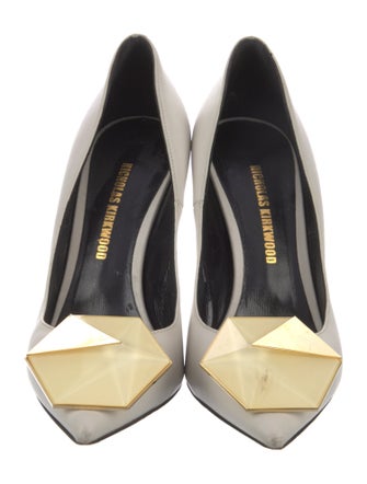 Nicholas Kirkwood Leather Pumps