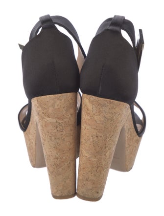 Nicholas Kirkwood Neoprene Colorblock Pattern Espadrilles